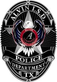 Alvin Isd Police Department Badge