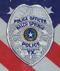 Balch Springs Police Department Badge