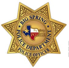 Big Spring Police Department Badge