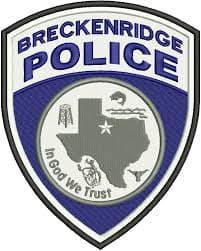 Breckenridge Police Department Badge
