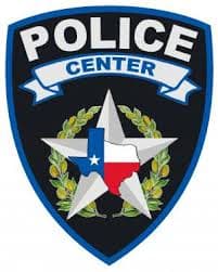 Center Police Department Badge