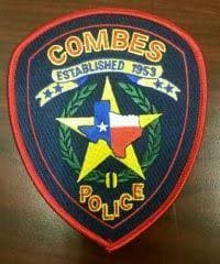 Combes Police Department Badge