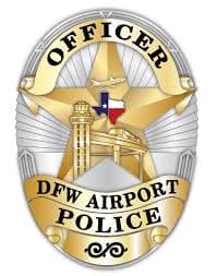 Dallas Ft Worth Airport Police Department Badge