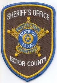 Ector County Sheriff's Department Badge