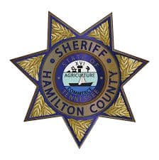 Hamilton County Sheriff's Office Badge
