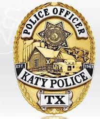 Katy Police Department Badge