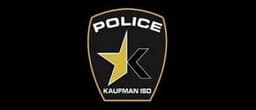 Kaufman Isd Police Department Badge