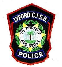 Lyford Cisd Police Department Badge
