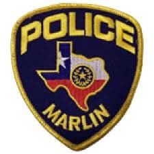 Marlin Police Department Badge