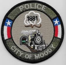 Moody Police Department Badge