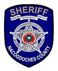 Nacogdoches County Sheriff's Department Badge