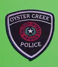 Oyster Creek Police Department Badge