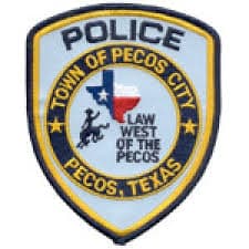 Pecos Police Department Badge