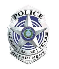 Quinlan Police Department Badge