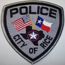 Rice City Police Department Badge