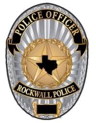 Rockwall Police Department Badge