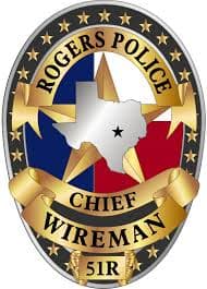 Rogers Police Department Badge