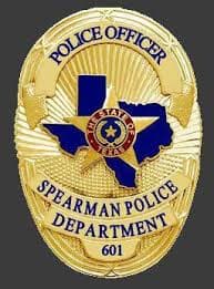 Spearman Police Department Badge