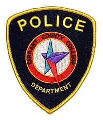 Tarrant County College Police Department Badge
