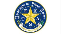 Texas Department Of Public Safety Garland Badge