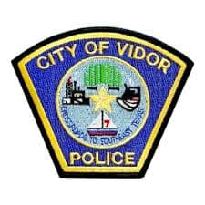 Vidor Police Department Badge