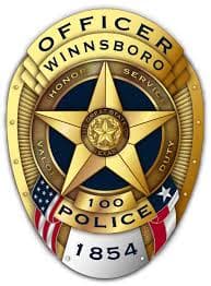 Winnsboro Police Department Badge