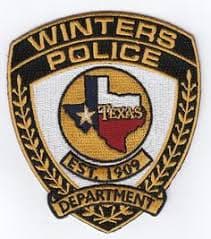 Winters Police Department Badge