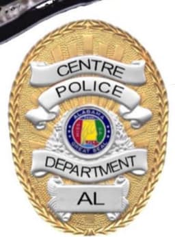 Centre Police Department Badge