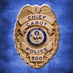 Cabot Police Department Badge