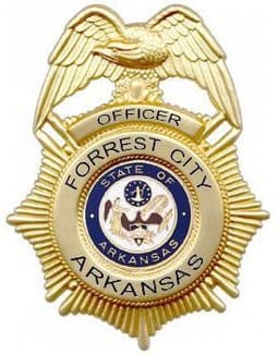 Forrest City Police Department Badge