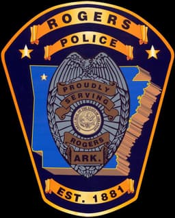 Rogers Police Department Badge