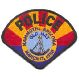 Mammoth Police Department Badge