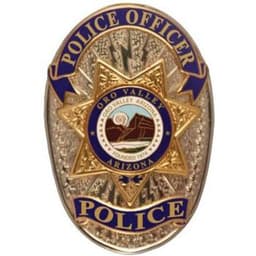 Oro Valley Police Department Badge