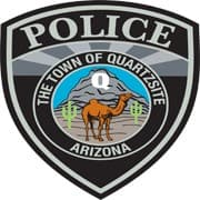 Quartzsite Police Department Badge