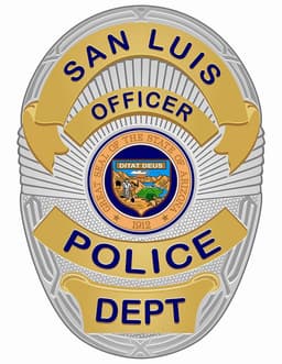 San Luis Police Department Badge