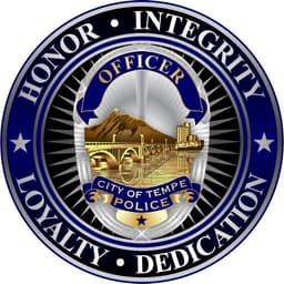 Tempe Police Department Badge