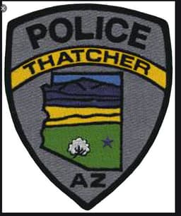 Thatcher Police Department Badge