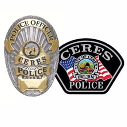 Ceres Police Department Badge