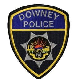 Downey Police Department Badge