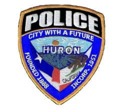 Huron Police Department Badge