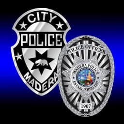 Madera Police Department Badge