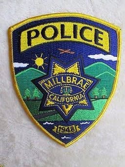 Millbrae Police Department Badge