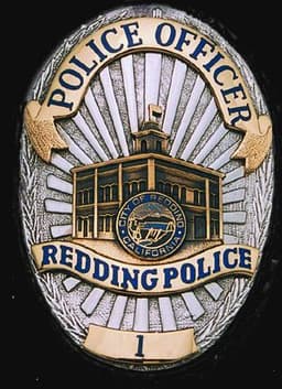 Redding Police Department Badge
