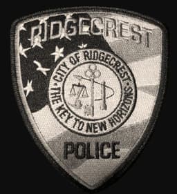 Ridgecrest Police Department Badge