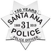 Santa Ana Police Department Badge