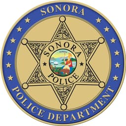 Sonora Police Department Badge