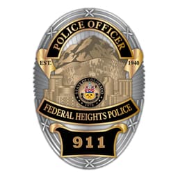 Federal Heights Police Department Badge