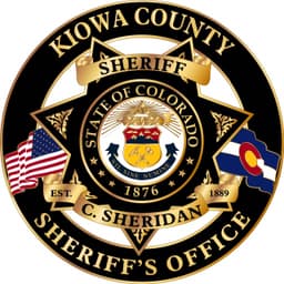 Kiowa County Sheriffs Office Badge