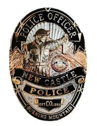 New Castle Police Department Badge