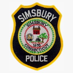 Simsbury Police Department Badge